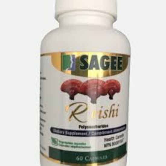Picture of Sagee Reishi Mushroom extracts 60 Capsules
